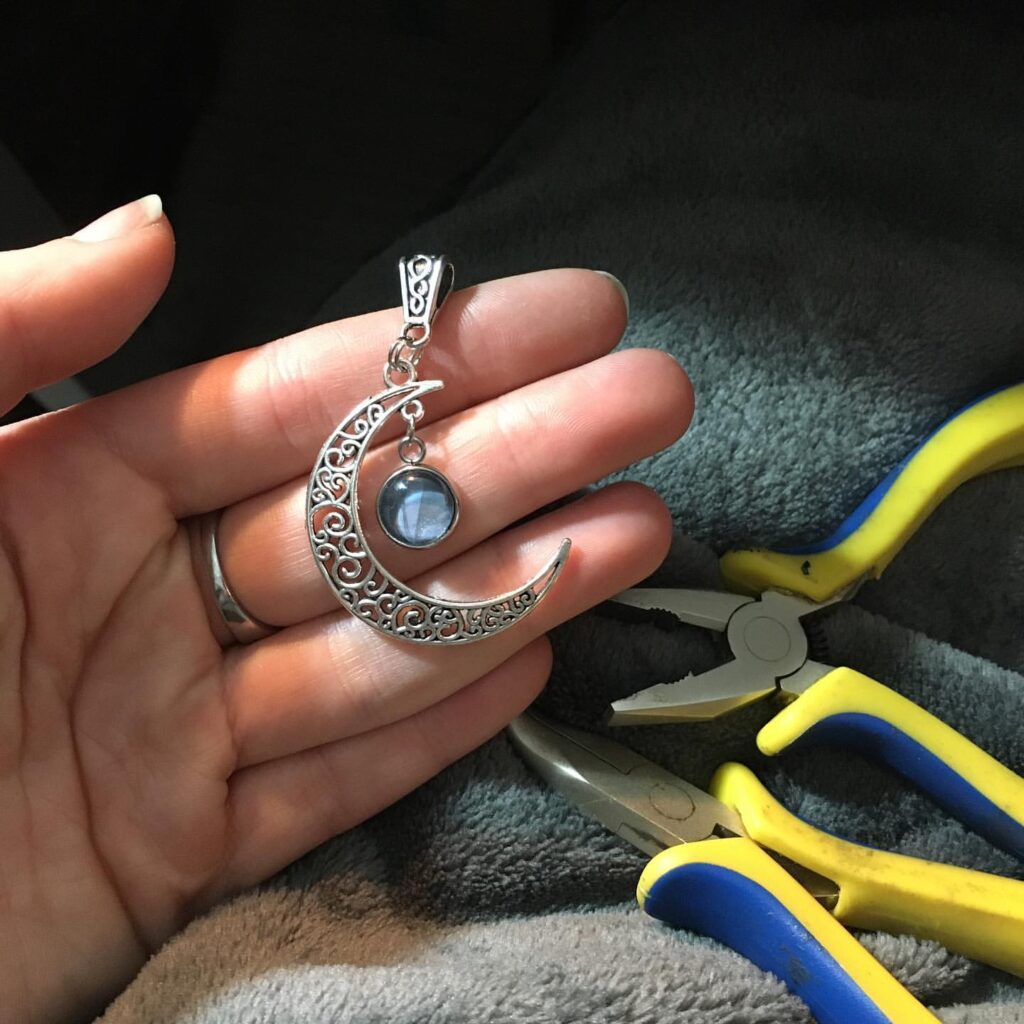 Van welke materialen zijn de sieraden gemaakt - fantasy Witchy Sieraden-4