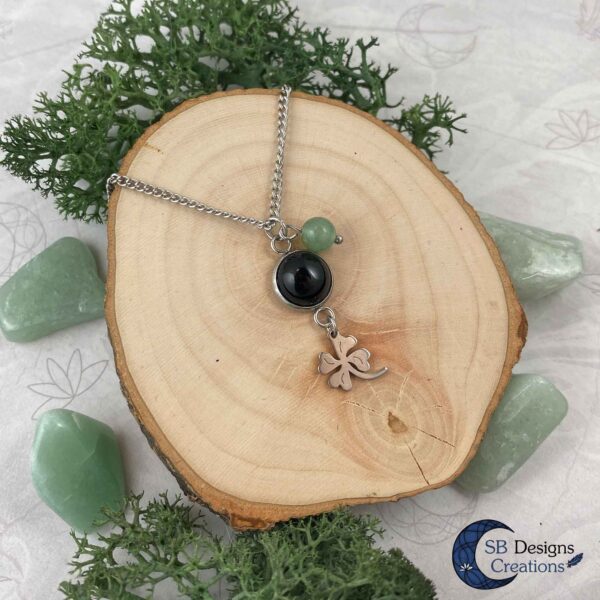 A little bit of Luck - aventurine and onyx-3