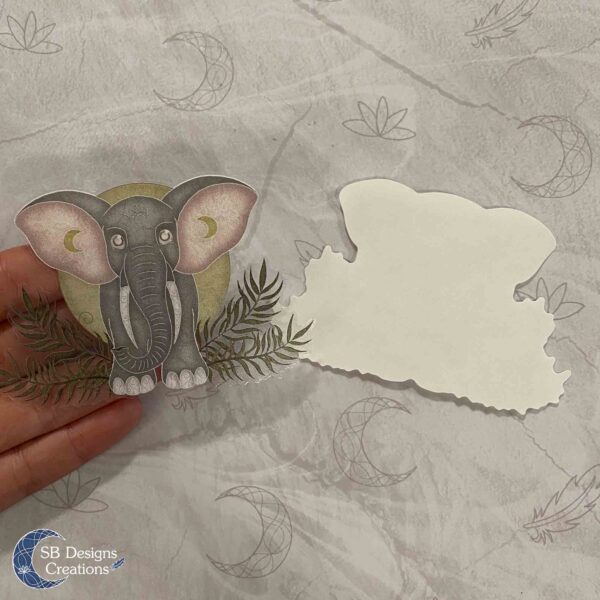 Olifant Krachtdier Elephant Spirit Animal Sticker-4