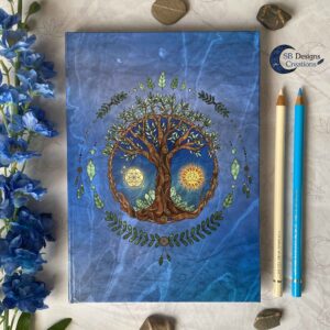 Levensboom Tree of Life Notitieboek Book of Shadows Celtic-1